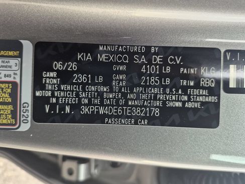 New 2026 Kia K4 GT-Line FWD image 23