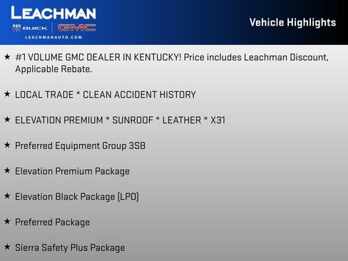 Certified 2022 GMC Sierra 1500 Elevation w/ Elevation Premium Package AWD/4WD image 4