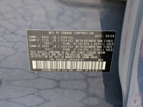 Certified 2024 Subaru Outback Onyx Edition image 24