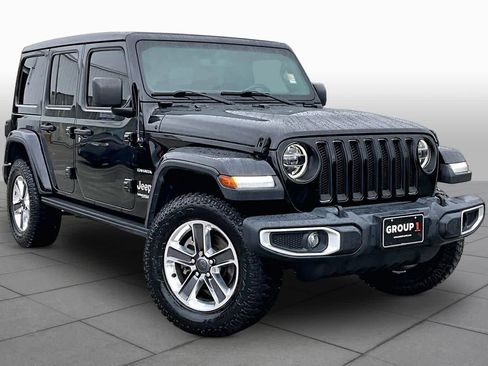 Used 2020 Jeep Wrangler Unlimited Sahara AWD/4WD image 3