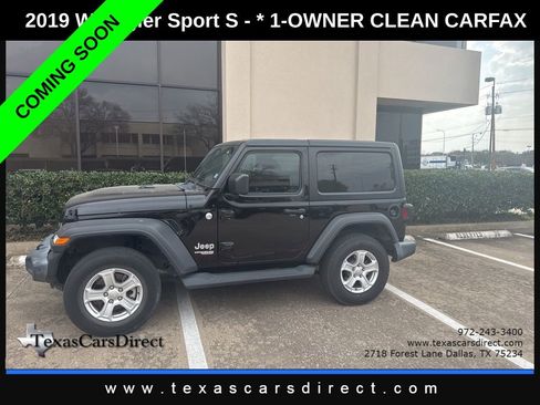 Used 2019 Jeep Wrangler Sport S image 1