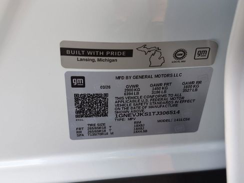New 2026 Chevrolet Traverse Z71 w/ Enhanced Driving Package AWD/4WD image 33