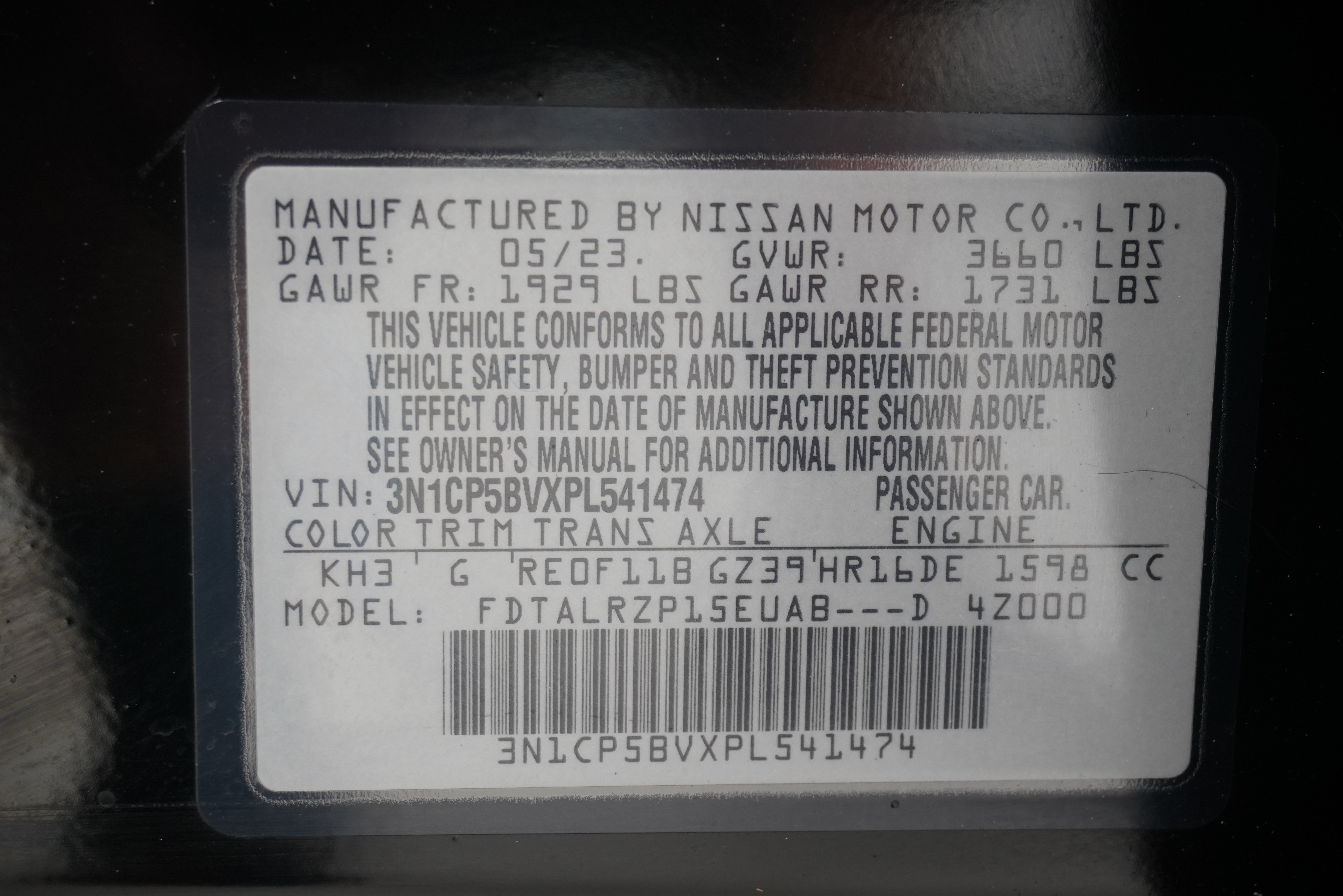 Used 2023 Nissan Kicks S FWD image 26