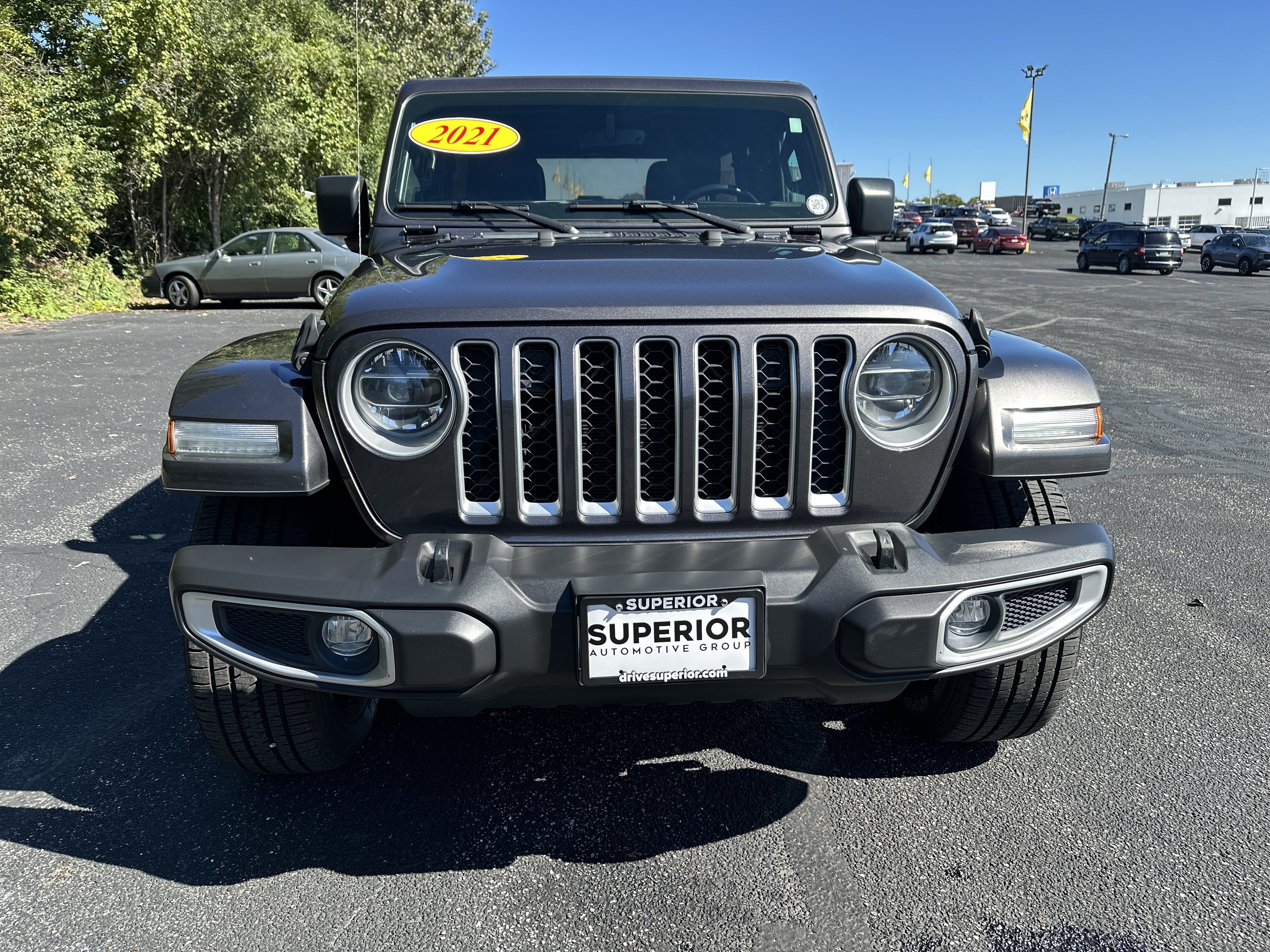 Used 2021 Jeep Wrangler Unlimited Sahara w/ Cold Weather Group AWD/4WD image 2