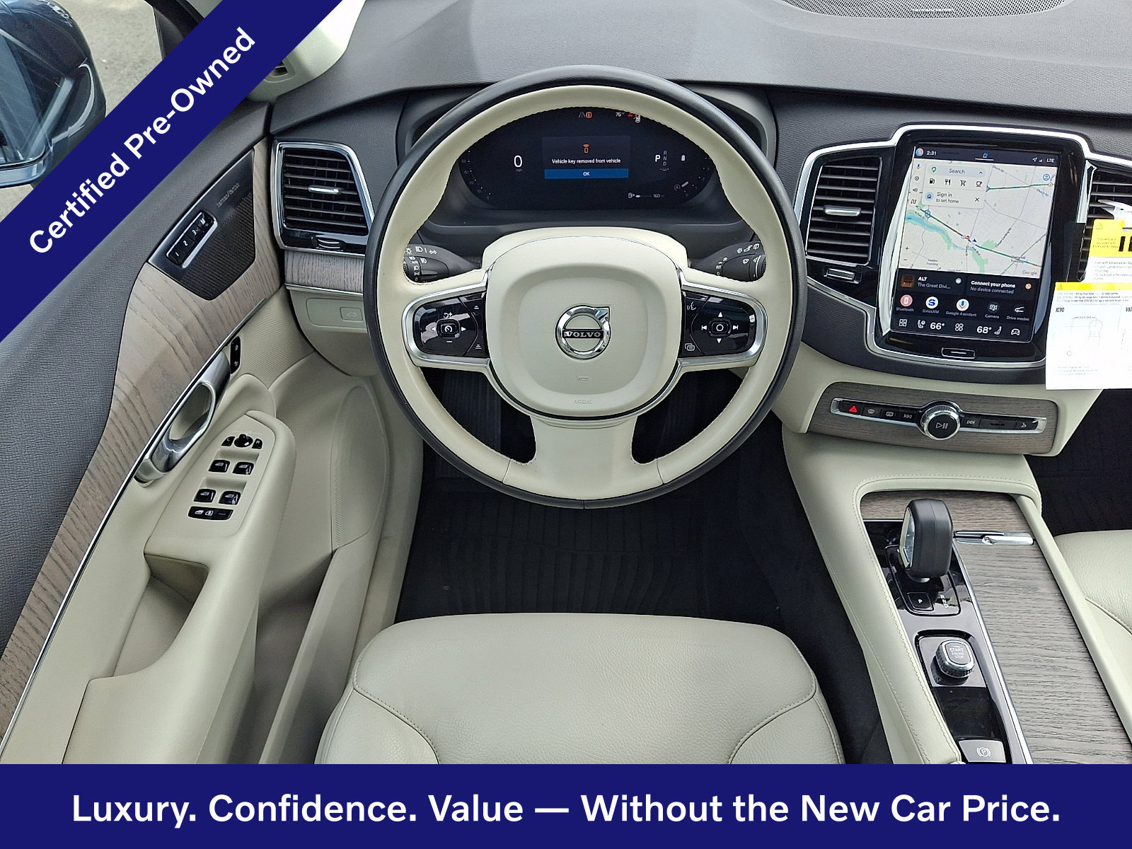 Certified 2023 Volvo XC90 B6 Plus w/ Protection Package Premier AWD/4WD image 12