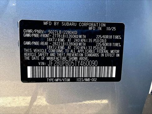 New 2026 Subaru Outback Premium image 19