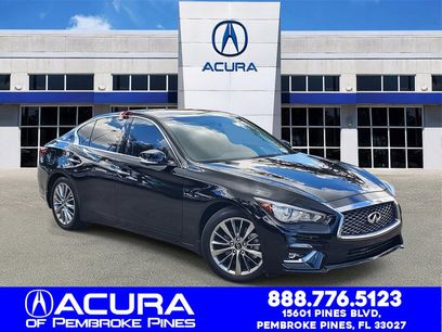 Used 2022 INFINITI Q50 Luxe w/ Cargo Package