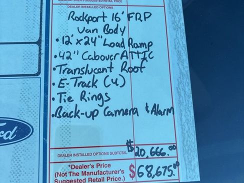 New 2026 Ford E-450 and Econoline 450 Super Duty w/ Power Equipment Group RWD image 8