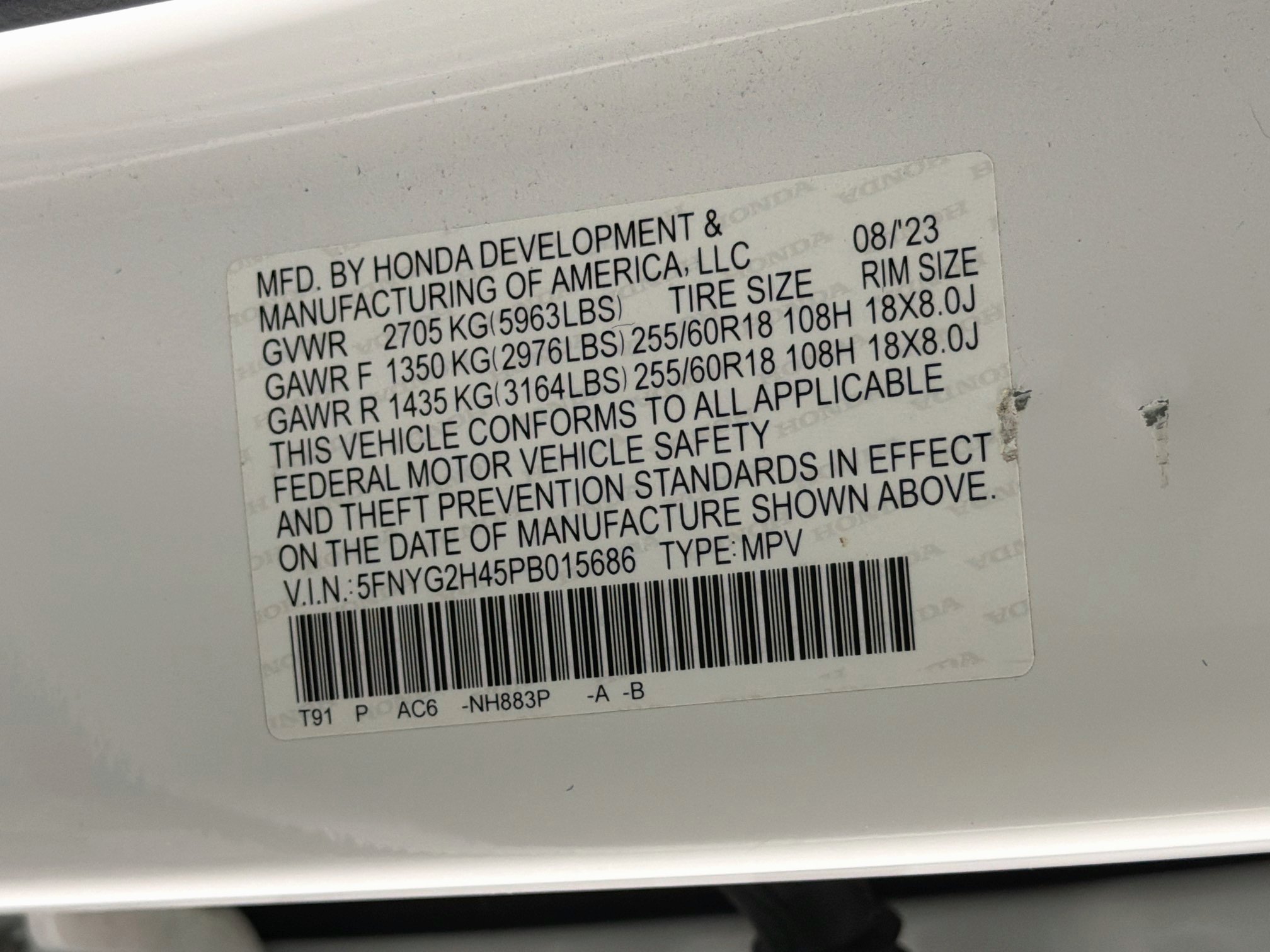 Used 2023 Honda Pilot EX-L image 12