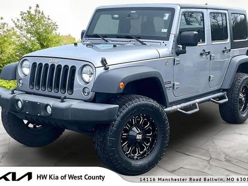 Used 2015 Jeep Wrangler Unlimited Sport w/ Quick Order Package 24S AWD/4WD image 1