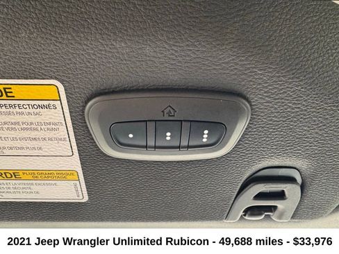 Used 2021 Jeep Wrangler Unlimited Rubicon image 15