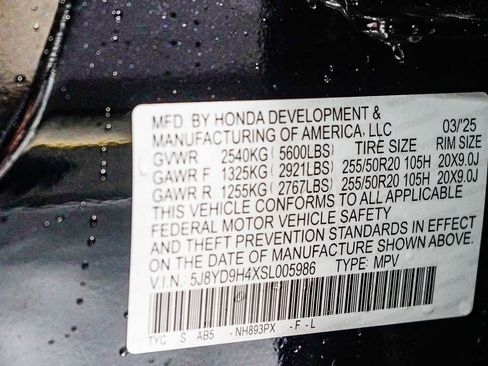 Used 2025 Acura MDX FWD w/ Technology Package image 34