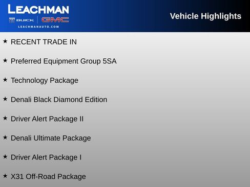 Used 2021 GMC Sierra 2500 Denali w/ Denali Black Diamond Edition AWD/4WD image 4