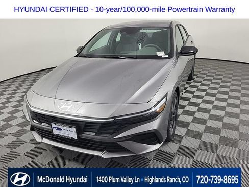 Certified 2025 Hyundai Elantra Sport FWD image 1