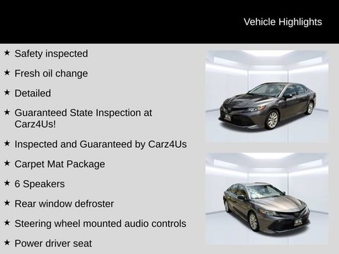 Used 2020 Toyota Camry LE w/ Carpet Mat Package AWD/4WD image 37
