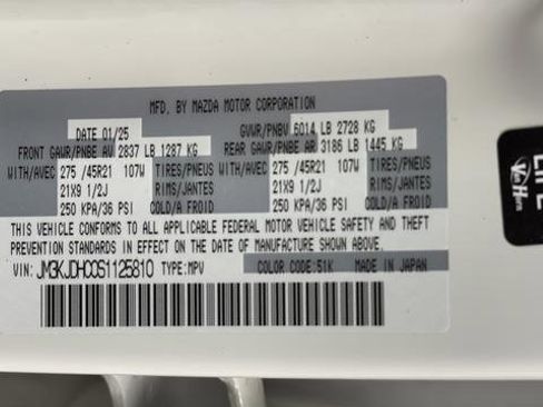 Used 2025 MAZDA CX-70 3.3 Turbo S w/ Premium Package image 34