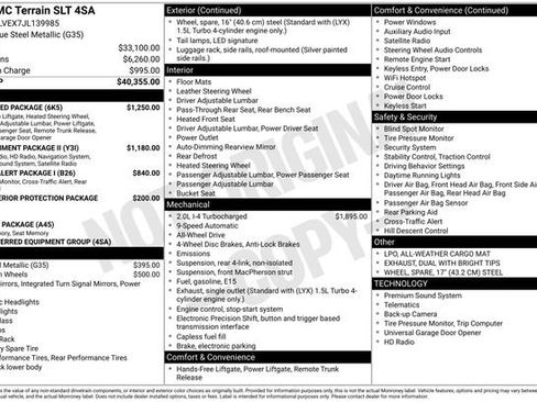 Used 2018 GMC Terrain SLT w/ Preferred Package image 39