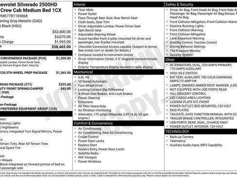 Used 2024 Chevrolet Silverado 2500 Custom w/ Custom Convenience Package AWD/4WD image 14