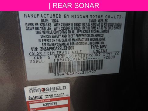Certified 2025 Nissan Kicks SV FWD image 17
