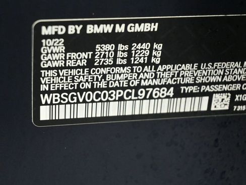 Used 2023 BMW M8 Gran Coupe xDrive Competition image 37