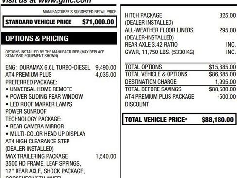 Certified 2025 GMC Sierra 2500 AT4 w/ AT4 Premium Plus Package AWD/4WD image 2