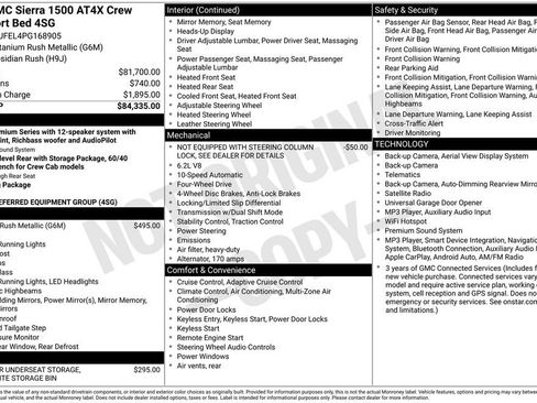 Used 2023 GMC Sierra 1500 AT4X AWD/4WD image 9