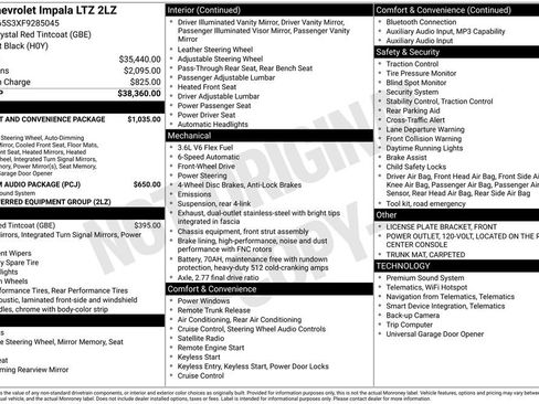 Used 2015 Chevrolet Impala LTZ image 6