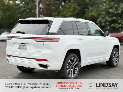 New 2025 Jeep Grand Cherokee Overland w/ Adv Protech Group III AWD/4WD image 4