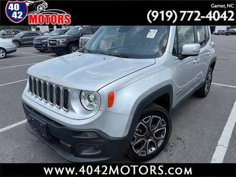 Used 2018 Jeep Renegade Limited w/ UConnect 8.4 Nav Group AWD/4WD image 1