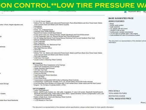 Used 2020 Honda Fit LX image 4
