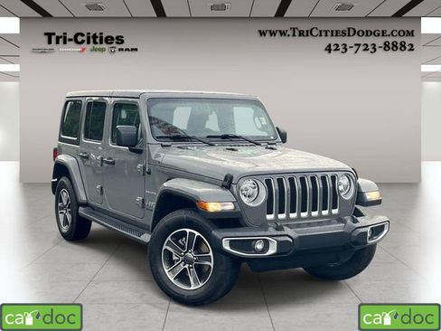 Used 2023 Jeep Wrangler Unlimited Sahara AWD/4WD image 1