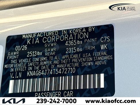 New 2026 Kia K5 GT-Line w/ GT-Line Red Interior Package FWD image 41