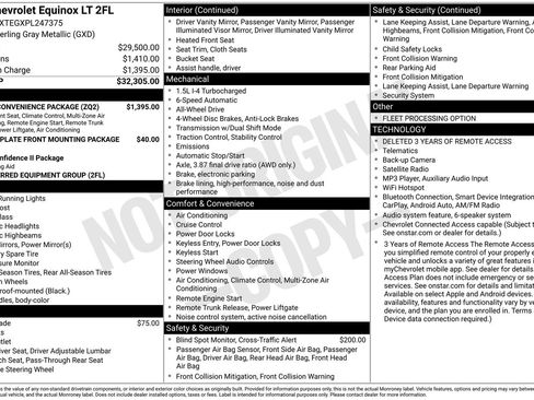 Certified 2023 Chevrolet Equinox LT w/ Driver Convenience Package AWD/4WD image 37