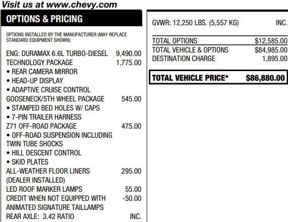 Certified 2024 Chevrolet Silverado 3500 High Country w/ Technology Package AWD/4WD image 2