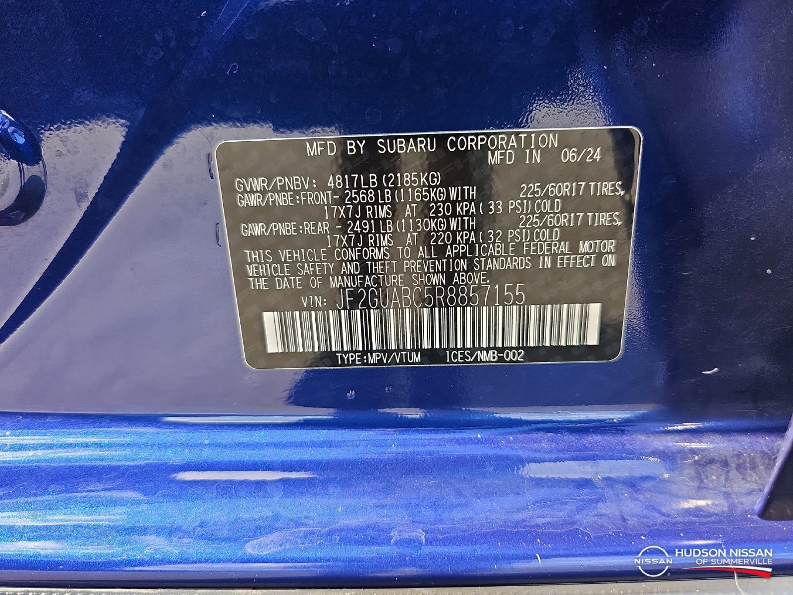 Used 2024 Subaru Crosstrek 2.0i AWD/4WD image 33
