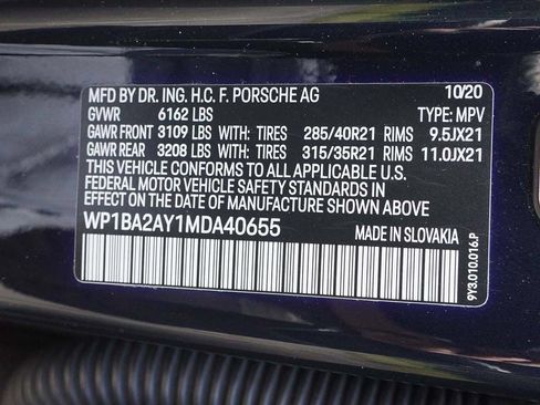 Used 2021 Porsche Cayenne Coupe AWD/4WD image 54