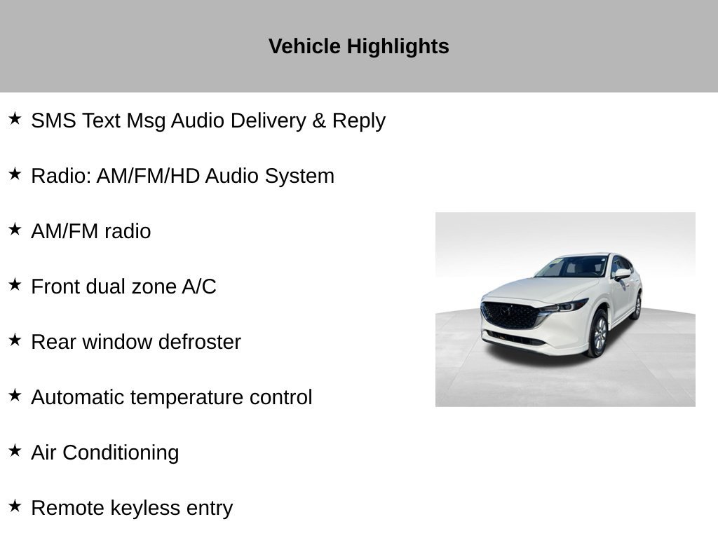 Used 2024 MAZDA CX-5 AWD 2.5 S w/ Preferred Package image 18