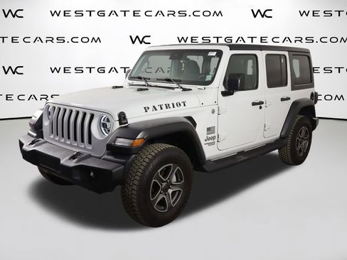 Used 2021 Jeep Wrangler Unlimited Sport image 1