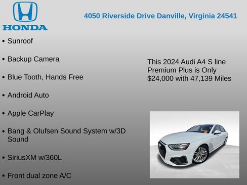 Used 2024 Audi A4 2.0T Premium Plus image 22