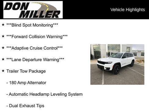 New 2025 Jeep Grand Cherokee L Altitude image 30