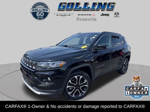 Certified 2023 Jeep Compass Limited AWD/4WD image 1