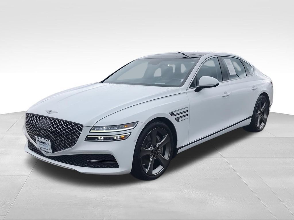 Used 2021 Genesis G80 3.5T w/ Prestige Package AWD/4WD image 4