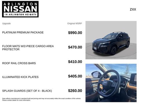 Used 2025 Nissan Rogue Platinum w/ Platinum Premium Package AWD/4WD image 4