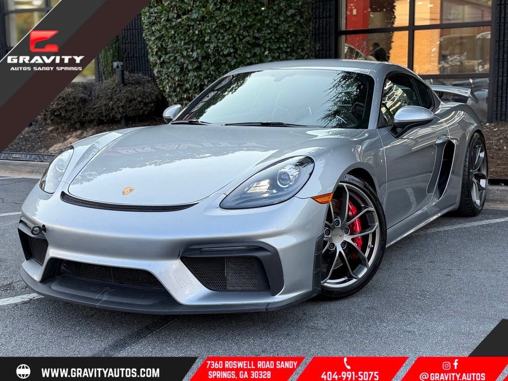 Used 2021 Porsche 718 Cayman GT4 RWD image 1