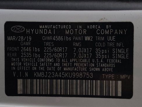 Used 2019 Hyundai Tucson SE FWD image 33