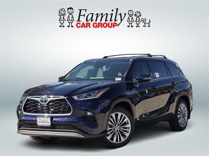 New 2025 Toyota Highlander Platinum