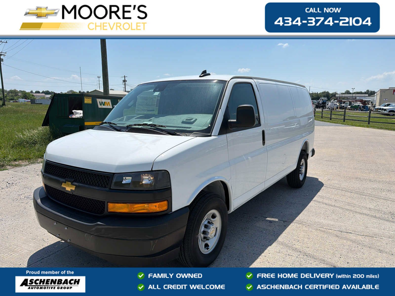 New 2025 Chevrolet Express 3500 w/ Driver Convenience Package RWD image 1