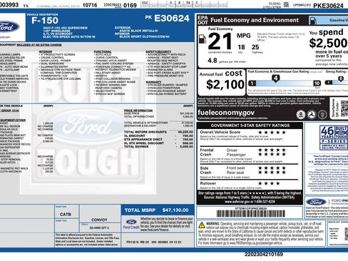 Used 2023 Ford F150 XL w/ STX Appearance Package RWD image 3