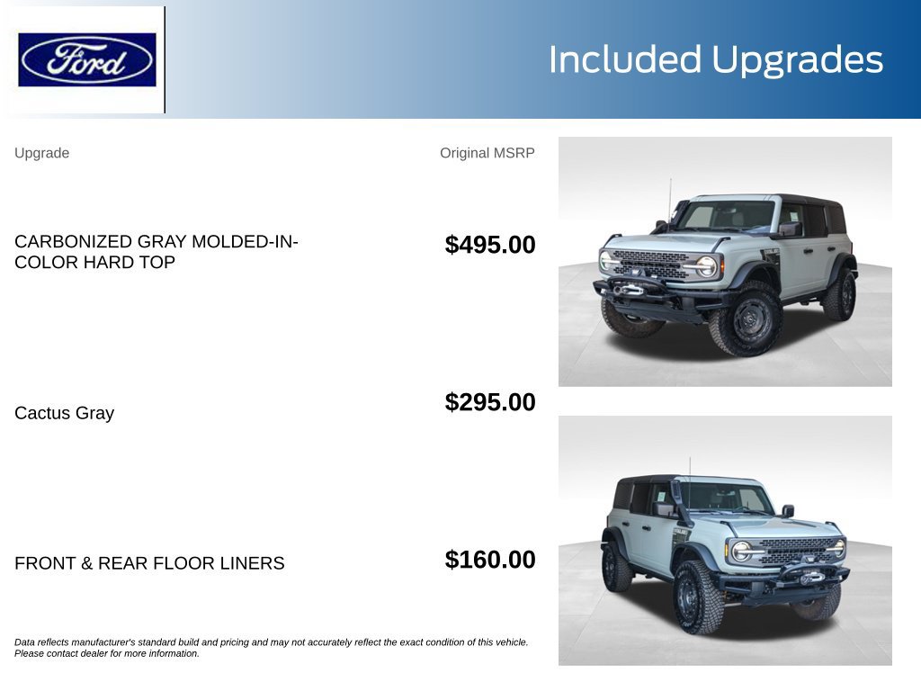 Certified 2024 Ford Bronco Everglades AWD/4WD image 11
