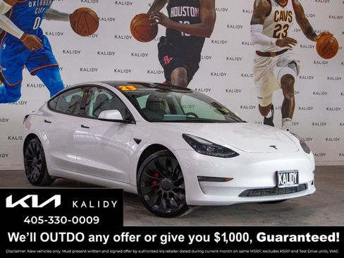 Used 2023 Tesla Model 3 Performance image 1